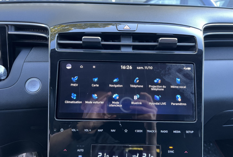 Hyundai Tucson 1.6 T-GDI 265 HTRAC Plug-in BVA6 Creative / 1ère Main / Attelage / Suivi Hyundai 