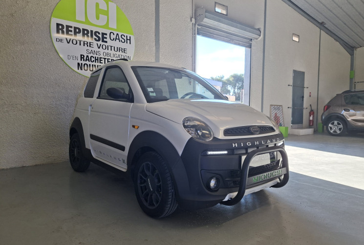 Microcar M.GO HIGHLAND 0.5 HIGHLAND X KYWEE M.GO GARANTIE 6 MOIS