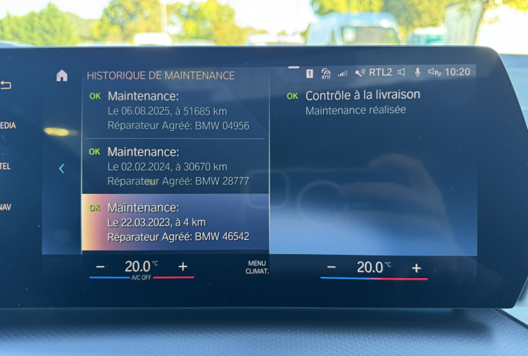 BMW Série 2 ActiveTourer 218i 136ch M Sport DKG7 / TOIT OUVRANT / CARPLAY / CAMERA 360 / HAYON ELEC