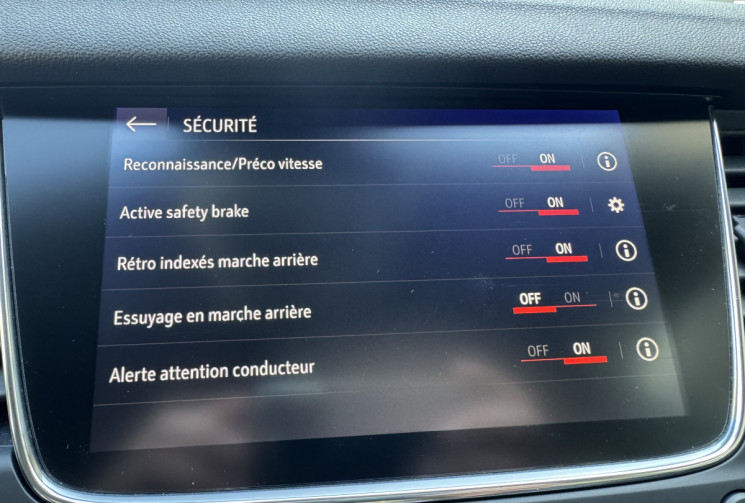 Opel Grandland X Ultimate TURBO 130 ch BVA6 / Full Options / Entretien complet Opel