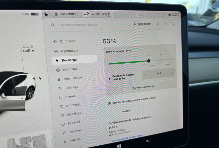 Tesla Model Y Maximum Range AWD 514 cv Boîte auto