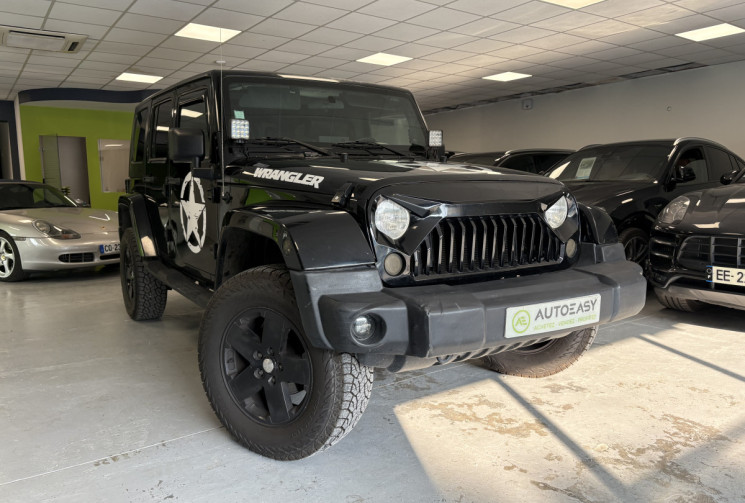 Jeep Wrangler 3.8 V6 200 CV BOITE AUTO    CUIR 