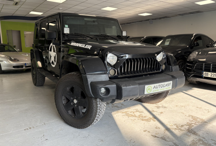 Jeep Wrangler 3.8 V6 200 CV BOITE AUTO    CUIR 