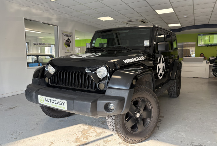 Jeep Wrangler 3.8 V6 200 CV BOITE AUTO    CUIR 
