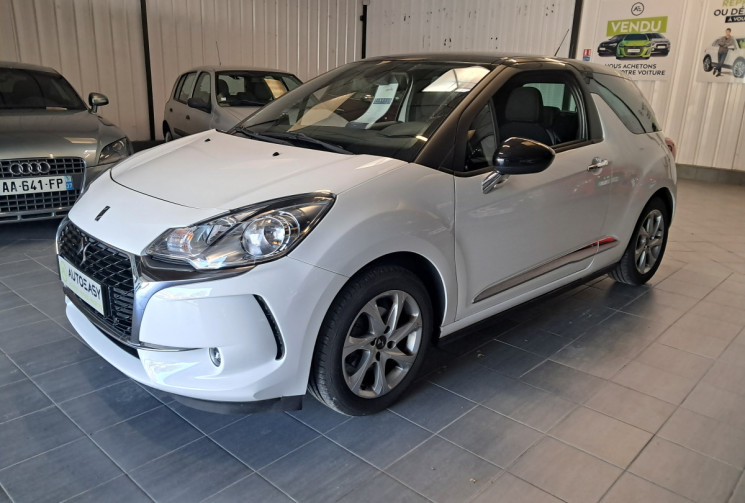 DS DS 3 1.2 puretech 110 SOCHIC OPTIONS / 2EME MAIN / TBE / CONTRAT ENTRETIEN DISTRI OK / GARANTIE