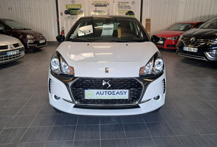 DS DS 3 1.2 puretech 110 SOCHIC OPTIONS / 2EME MAIN / TBE / CONTRAT ENTRETIEN DISTRI OK / GARANTIE