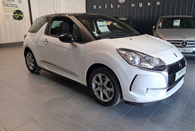 DS DS 3 1.2 puretech 110 SOCHIC OPTIONS / 2EME MAIN / TBE / CONTRAT ENTRETIEN DISTRI OK / GARANTIE