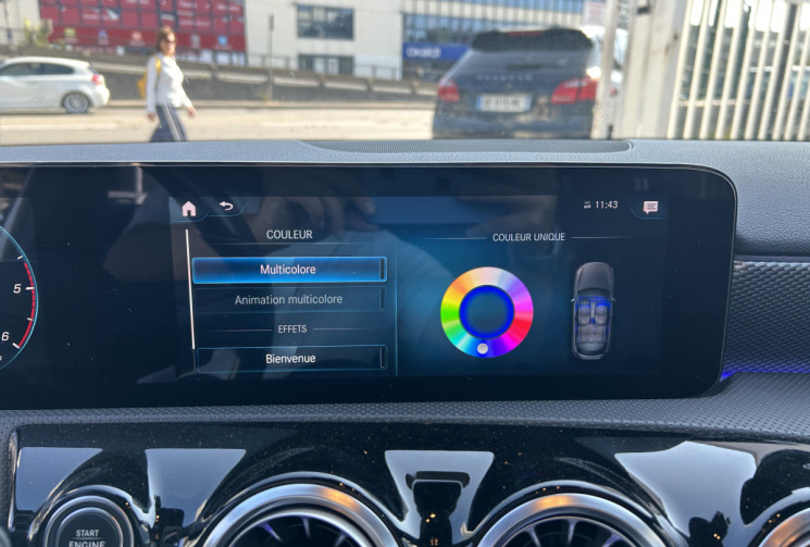 Mercedes Classe A IV 180 D 116 Ch PROGRESSIVE LINE 8G-DCT * ECLAIRAGE D'AMBIANCE * CARPLAY 