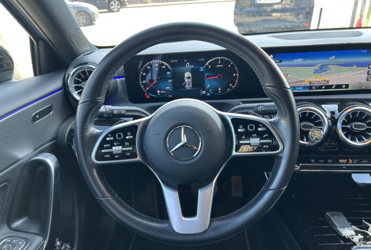 Mercedes Classe A IV 180 D 116 Ch PROGRESSIVE LINE 8G-DCT * ECLAIRAGE D'AMBIANCE * CARPLAY 