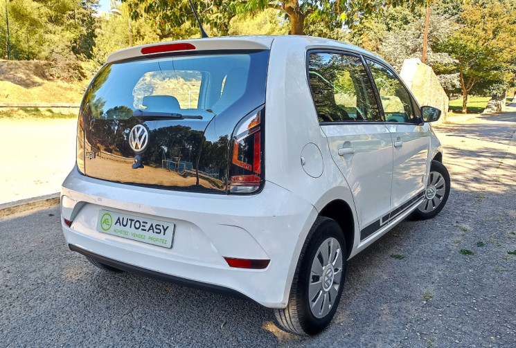 Volkswagen up! 1.0L 60CH - Move UP - 5 Portes - 1ère Main - Clim - Bluetooth - Gtie 12 mois !