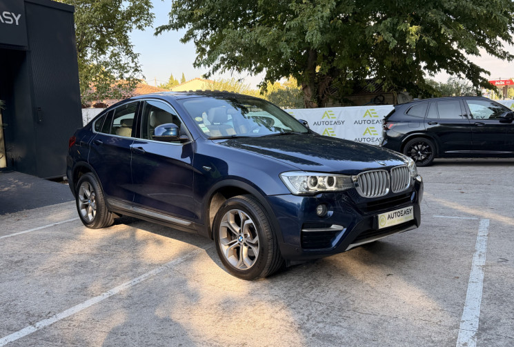 BMW X4 F26 20d xDrive 190 xLine * Français / 2e main / Cuir beige / Toit ouvrant