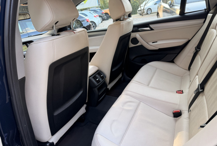 BMW X4 F26 20d xDrive 190 xLine * Français / 2e main / Cuir beige / Toit ouvrant
