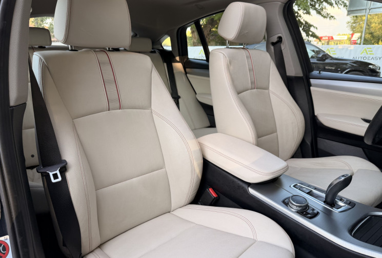 BMW X4 F26 20d xDrive 190 xLine * Français / 2e main / Cuir beige / Toit ouvrant