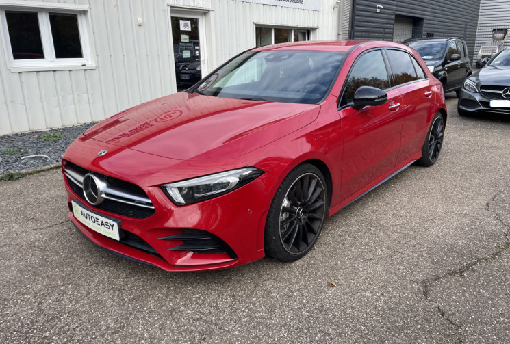 Mercedes Classe A 35 AMG 306 ch 4Matic 7G-DCT AMG, Caméra 360°, Int. Alcantara, Affichage Tête Haute