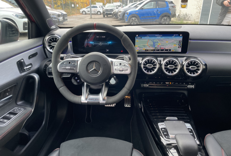 Mercedes Classe A 35 AMG 306 ch 4Matic 7G-DCT AMG, Caméra 360°, Int. Alcantara, Affichage Tête Haute