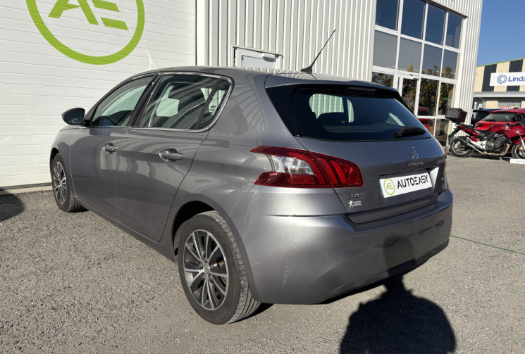 Peugeot 308 Allure 130 cv Boite Auto EAT6 * Entretien Complet Peugeot Moteur Neuf * Dashcam Av & AR