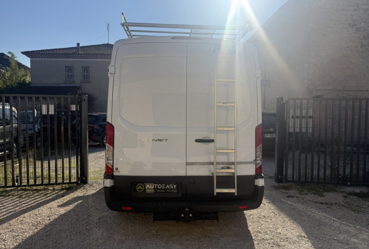 Ford Transit L2H2 2.0 EcoBlue 130cv // ATTELAGE / CARPLAY / CAMERA DE RECUL / GALERIE // PAS DE TVA