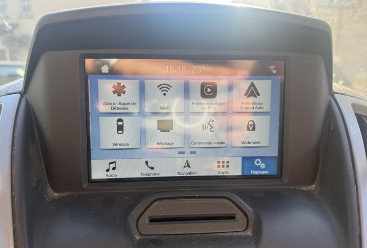 Ford Transit L2H2 2.0 EcoBlue 130cv // ATTELAGE / CARPLAY / CAMERA DE RECUL / GALERIE // PAS DE TVA