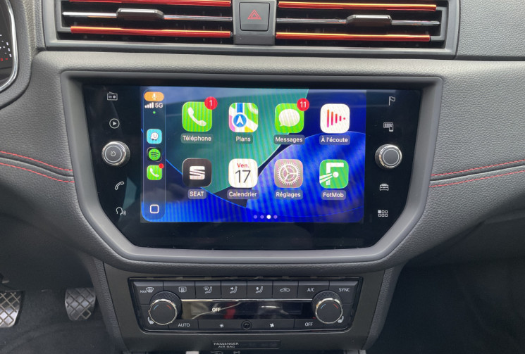 SEAT Ibiza 1.0 EcoTSI 115 ch Start/Stop FR Euro6d-T, Apple CarPlay , Toit Ouvrant, Sièges alcantara