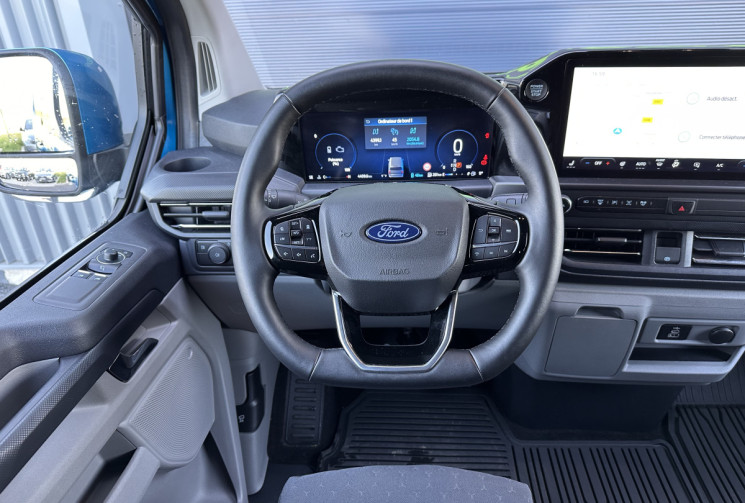 Ford TRANSIT CUSTOM FG CABINE APPRONFONDIE 2.5 DURATEC 232CV PHEV CVT LIMITED GARANTIE FORD 2028