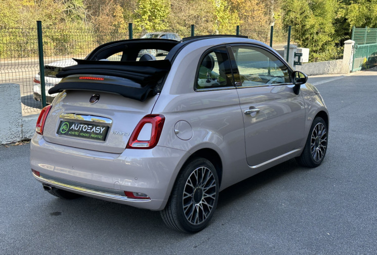 FIAT 500C 1.0 BSG 69 STAR Mild Hybrid * Entretien complet FIAT * CT ok * Garantie 6 mois