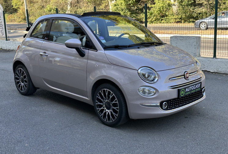 FIAT 500C 1.0 BSG 69 STAR Mild Hybrid * Entretien complet FIAT * CT ok * Garantie 6 mois