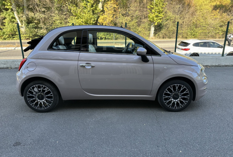 FIAT 500C 1.0 BSG 69 STAR Mild Hybrid * Entretien complet FIAT * CT ok * Garantie 6 mois