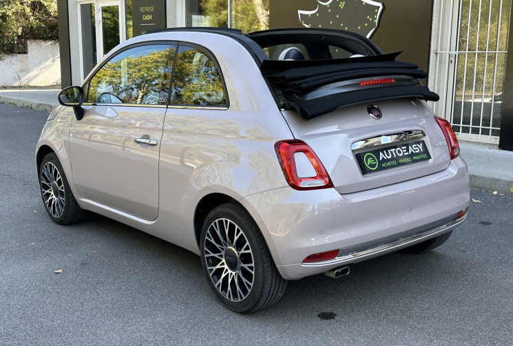 FIAT 500C 1.0 BSG 69 STAR Mild Hybrid * Entretien complet FIAT * CT ok * Garantie 6 mois