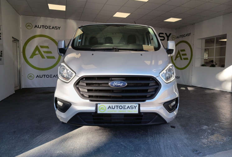 Ford TRANSIT CUSTOM FG 130 cv 2 EcoBlue mHEV TREND TRES BEL ÉTAT HABILLAGE NEUF ENTRETIEN A JOUR