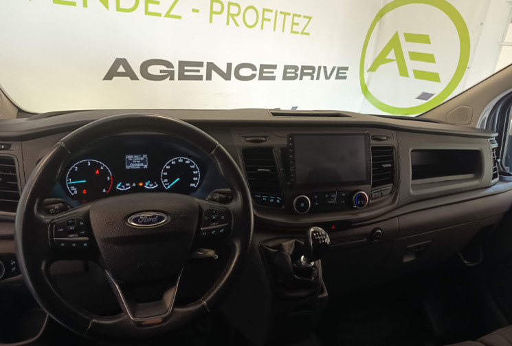 Ford TRANSIT CUSTOM FG 130 cv 2 EcoBlue mHEV TREND TRES BEL ÉTAT HABILLAGE NEUF ENTRETIEN A JOUR