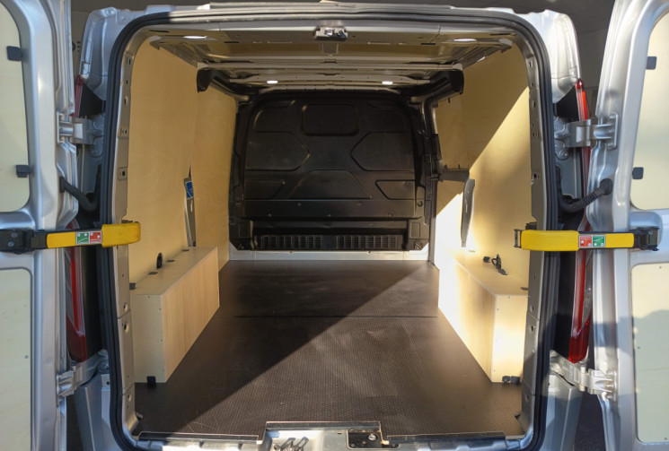 Ford TRANSIT CUSTOM FG 130 cv 2 EcoBlue mHEV TREND TRES BEL ÉTAT HABILLAGE NEUF ENTRETIEN A JOUR