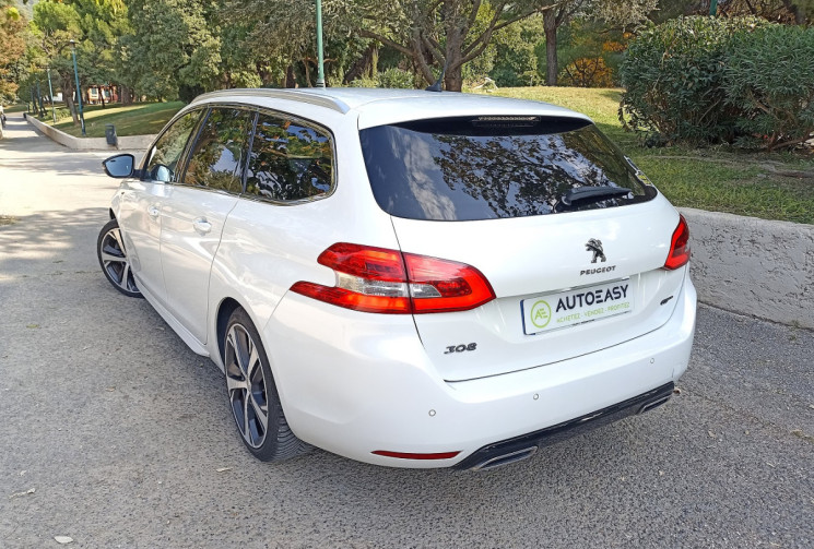 Peugeot 308 SW 1.6L 225CH - EAT8 - GT - Camera - Carplay - Chaine distrib - Gtie Peugeot