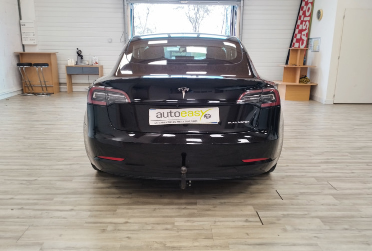Tesla Model 3 LONG-RANGE DUAL MOTOR AWD 476ch + AUTOPILOT AMELIORE INTEGRE + ATTELAGE + GARANTIE 1AN