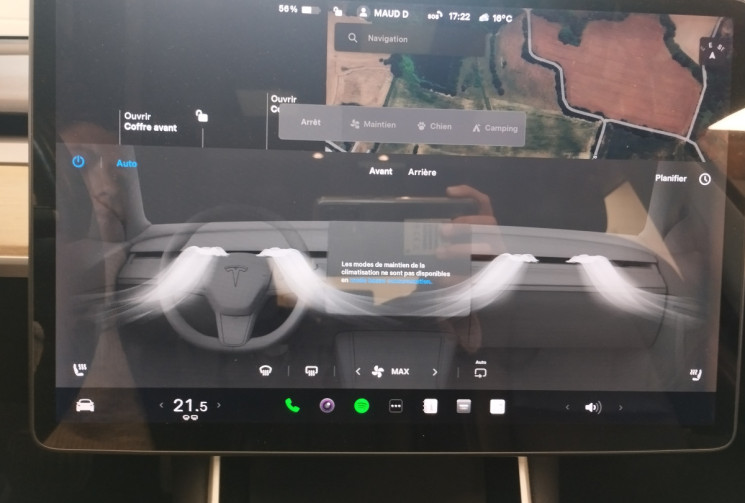 Tesla Model 3 LONG-RANGE DUAL MOTOR AWD 475ch AVEC AUTOPILOT AMELIORE INTEGRE + ATTELAGE 