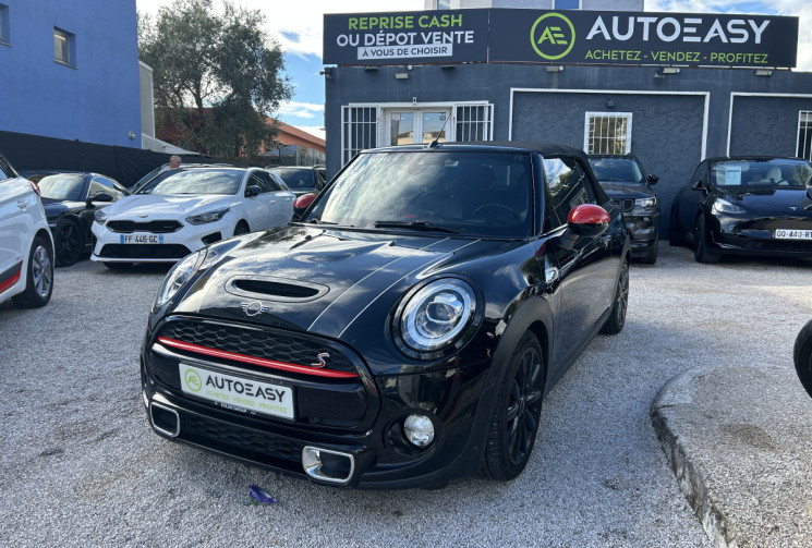 Mini Mini III CABRIOLET 2.0 COOPER S 192 Ch BVA 7 * CARPLAY * FEUX LED * CAMERA