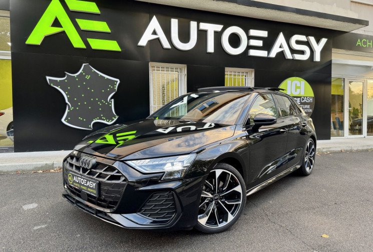 Audi A3 SPORTBACK 35 TDI 150 S LINE S-TRONIC7 * MATRIX LED * TOIT OUVRANT * SHADOW LINE * GARANTIE