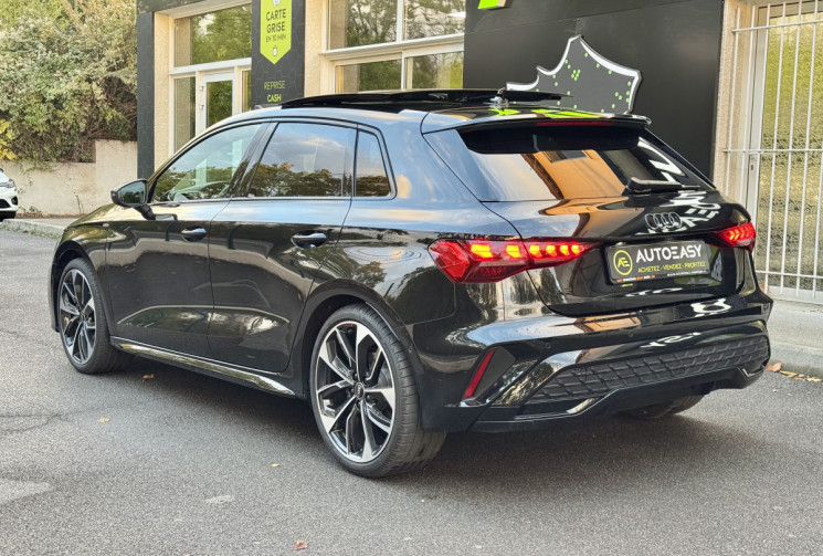 Audi A3 SPORTBACK 35 TDI 150 S LINE S-TRONIC7 * MATRIX LED * TOIT OUVRANT * SHADOW LINE * GARANTIE