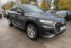 Audi Q5  Sportback 40 TDI Mild Hybrid 204 ch S line Quattro S tronic 7/  Sellerie Cuir Gris
