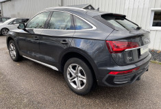Audi Q5  Sportback 40 TDI Mild Hybrid 204 ch S line Quattro S tronic 7/  Sellerie Cuir Gris