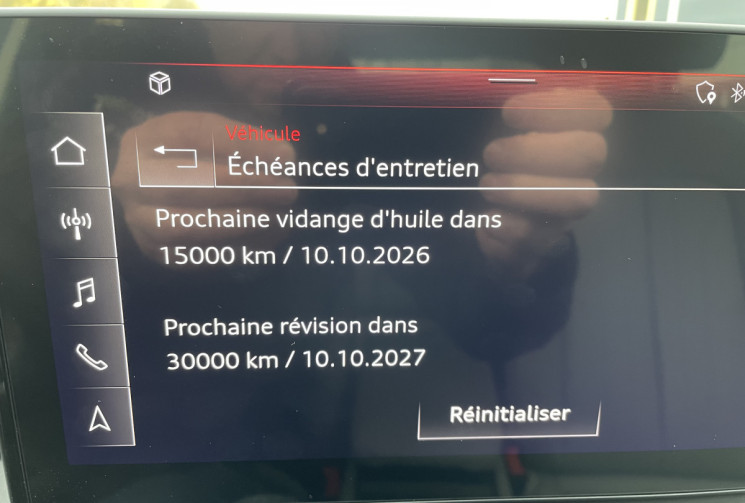 Audi Q5  Sportback 40 TDI Mild Hybrid 204 ch S line Quattro S tronic 7/  Sellerie Cuir Gris