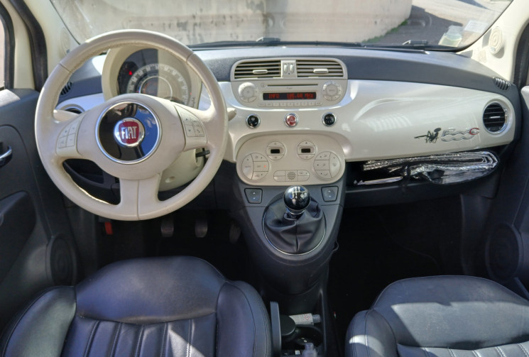 FIAT 500C Phase 2 1.2 MPi 69 LA PETITE NOIR FIAT 500C Phase 2 1.2 MPi 69 LA PETITE NOIR
