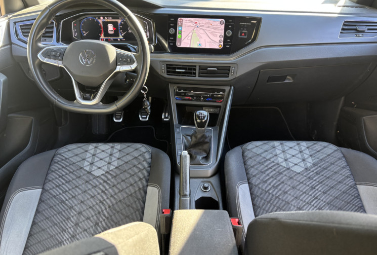 Volkswagen Polo VI Phase 2 1.0 TSI R LINE 95CH CARPLAY-CAMERA - GARANTIE VW 2028 Volkswagen Polo VI Phase 2 1.0 TSI R LINE 95CH CARPLAY-CAMERA - GARANTIE VW 2028