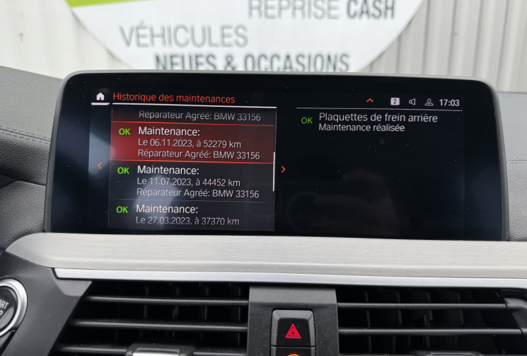 BMW X3 sDrive 18dA 150ch Luxury