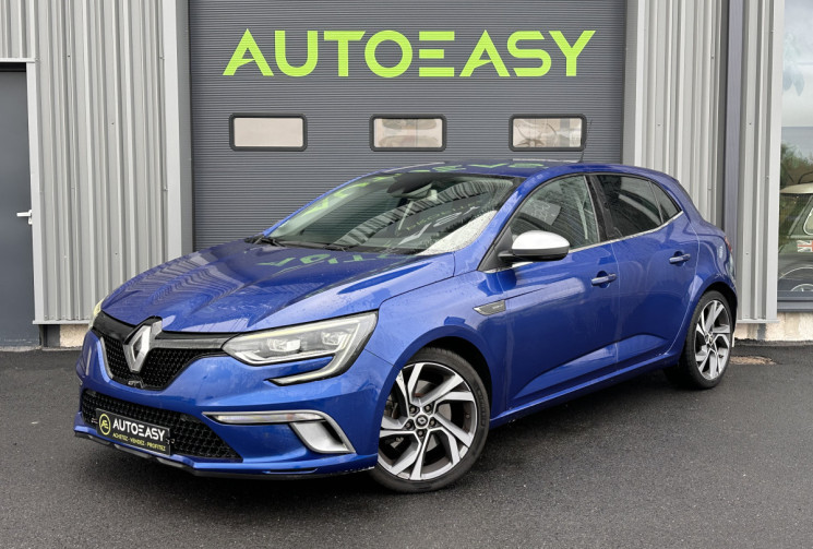 Renault Megane GT 1.6 TCe 4CONTROL EDC7 205 cv - CUIR/ALCANTARA - SIEGES CHAUFFANTS - ACC 