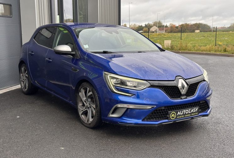 Renault Megane GT 1.6 TCe 4CONTROL EDC7 205 cv - CUIR/ALCANTARA - SIEGES CHAUFFANTS - ACC 