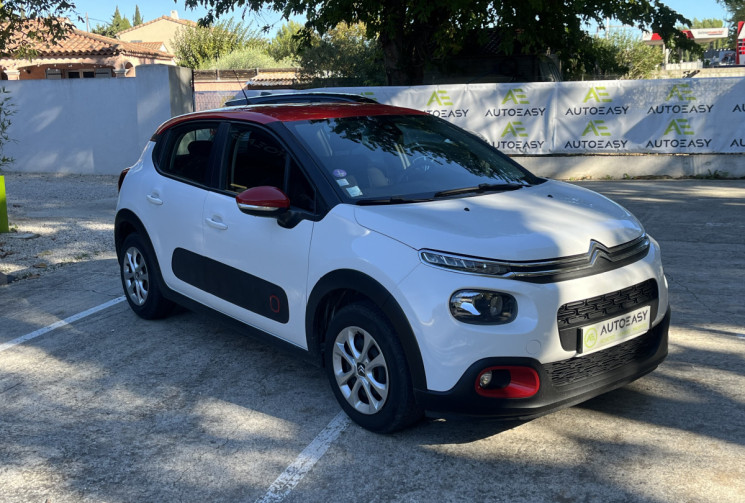 Citroën C3 1.2 PureTech 82 Feel / Distribution OK / CarPlay Android Auto / Radars AR Citroën C3 1.2 PureTech 82 Feel / Distribution OK / CarPlay Android Auto / Radars AR