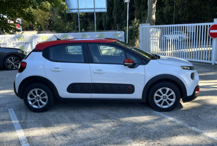 Citroën C3 1.2 PureTech 82 Feel / Distribution OK / CarPlay Android Auto / Radars AR Citroën C3 1.2 PureTech 82 Feel / Distribution OK / CarPlay Android Auto / Radars AR