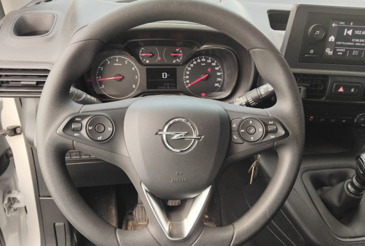 Opel COMBO CARGO  M 650kg 110ch S&S Pack Premium Connect - Suivi Opel - Première main