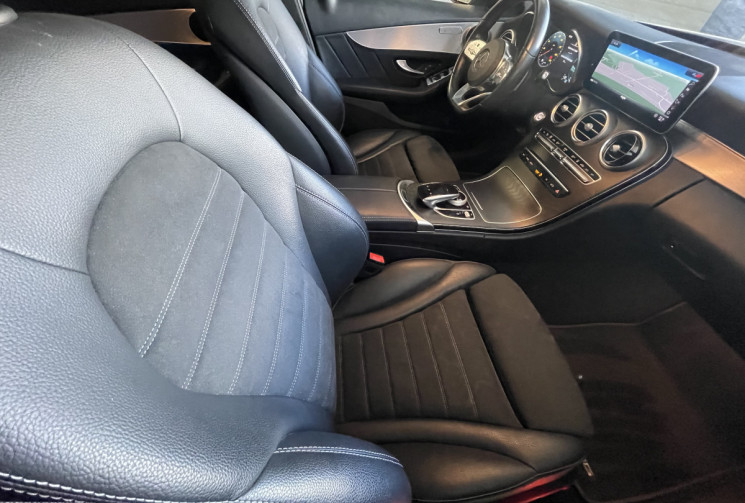 Mercedes Classe C 300 de 194+122 ch AMG Line 9 G-Tronic Batterie test 91 % Entretien Full Mercedes