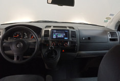 Volkswagen Transporter T5 aménagé 2.0 TDI 140 ch, cabine approfondie, équipé de deux lits doubles